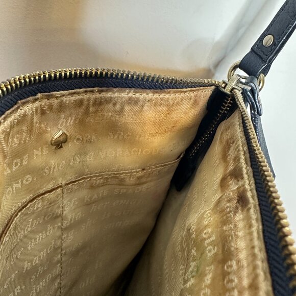 Kate Spade NY Black Pebbled Leather Crossbody - Picture 5 of 5